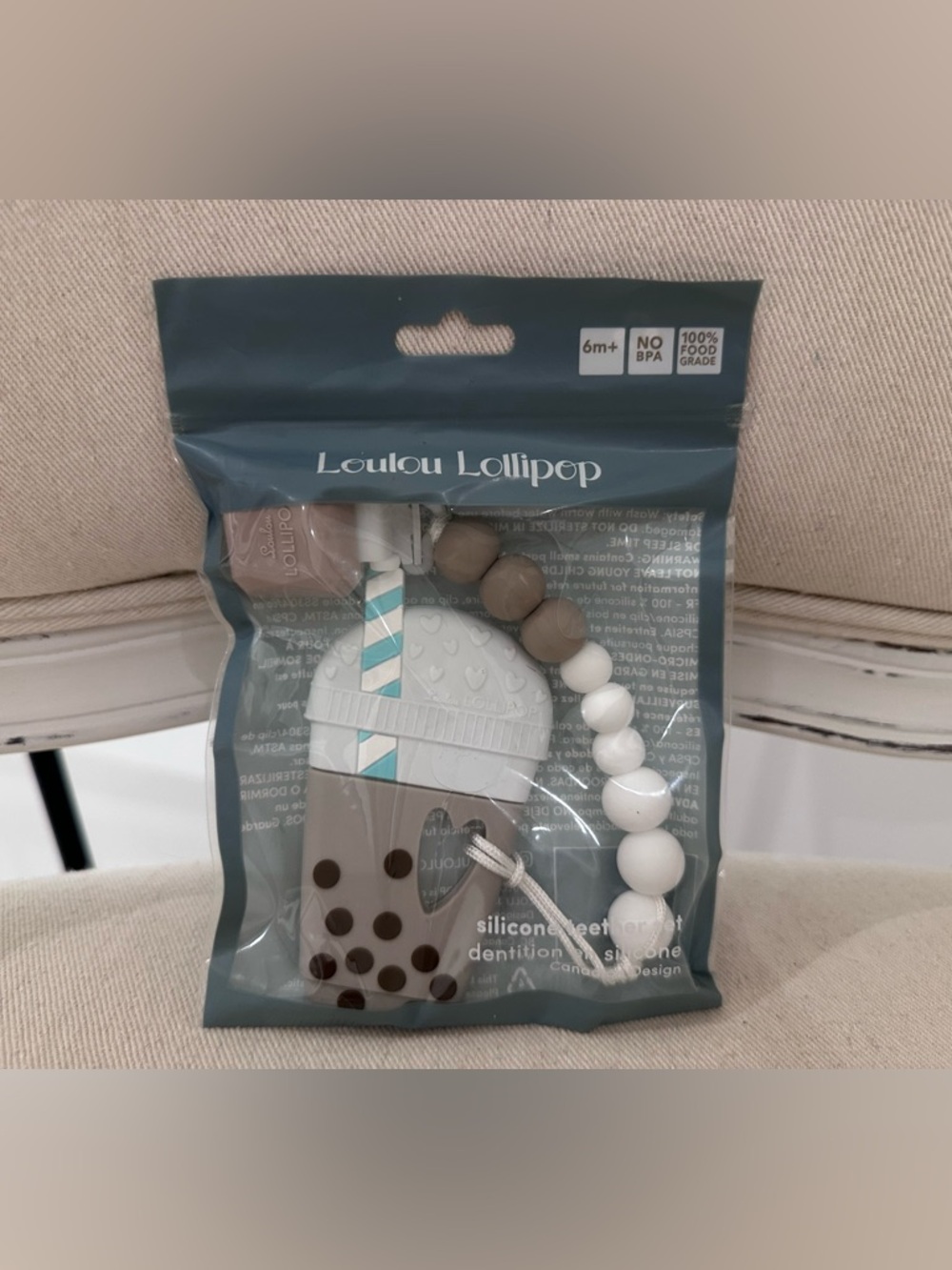 NWT Loulou Lollipop Gem Baby Teether Set